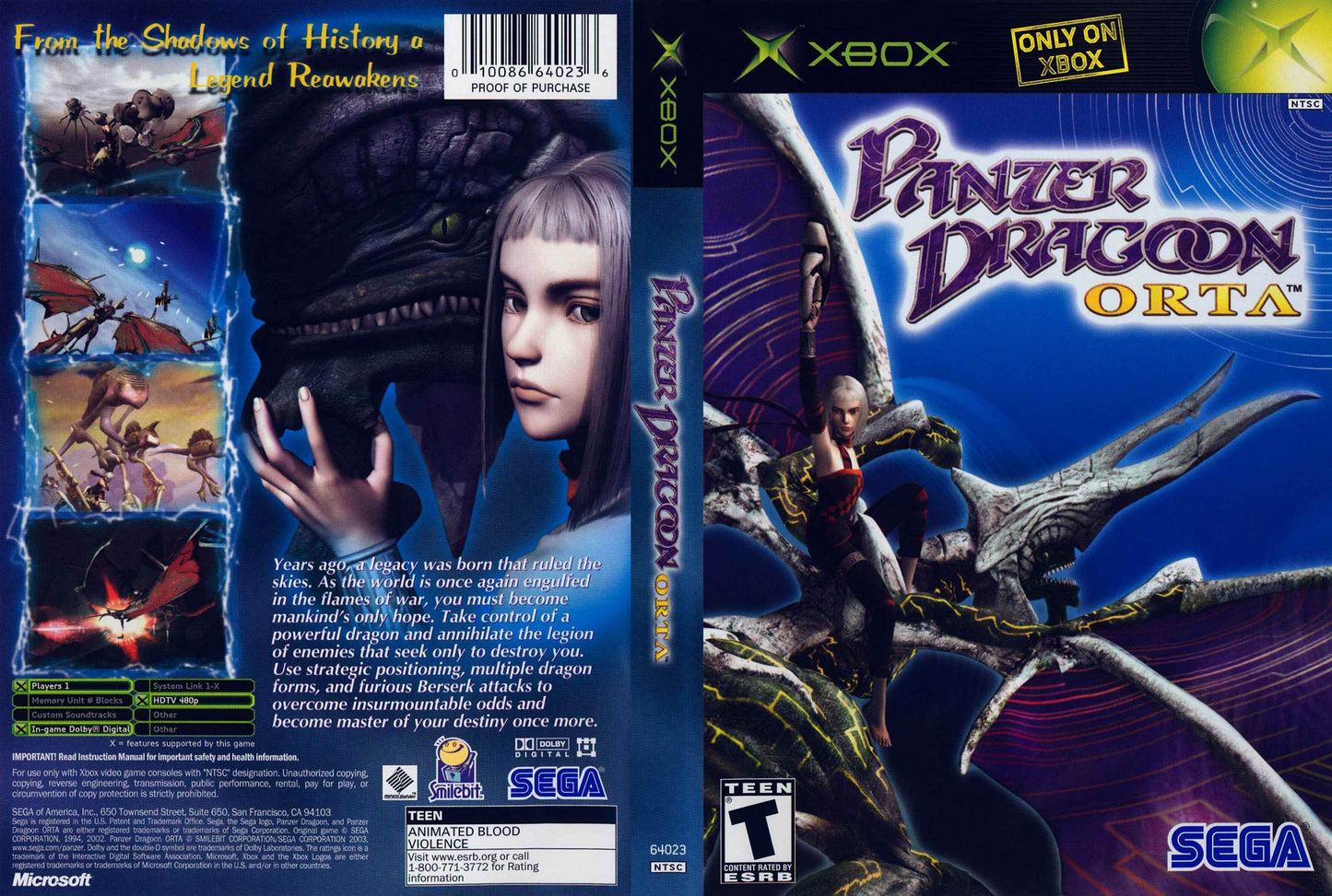 Panzer Dragoon Orta Cover Art - WOI Solutions