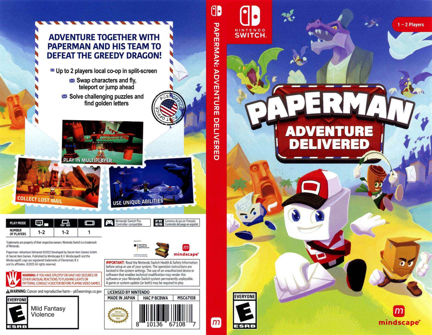 Paperman Adventure Delivered Cover Art - WOI Solutions