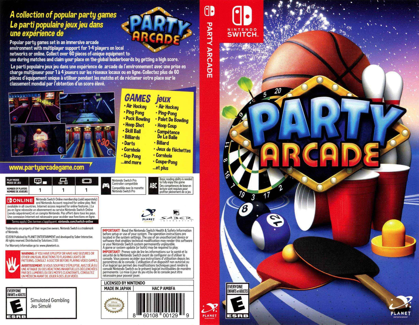 Party Arcade Cover Art - WOI Solutions