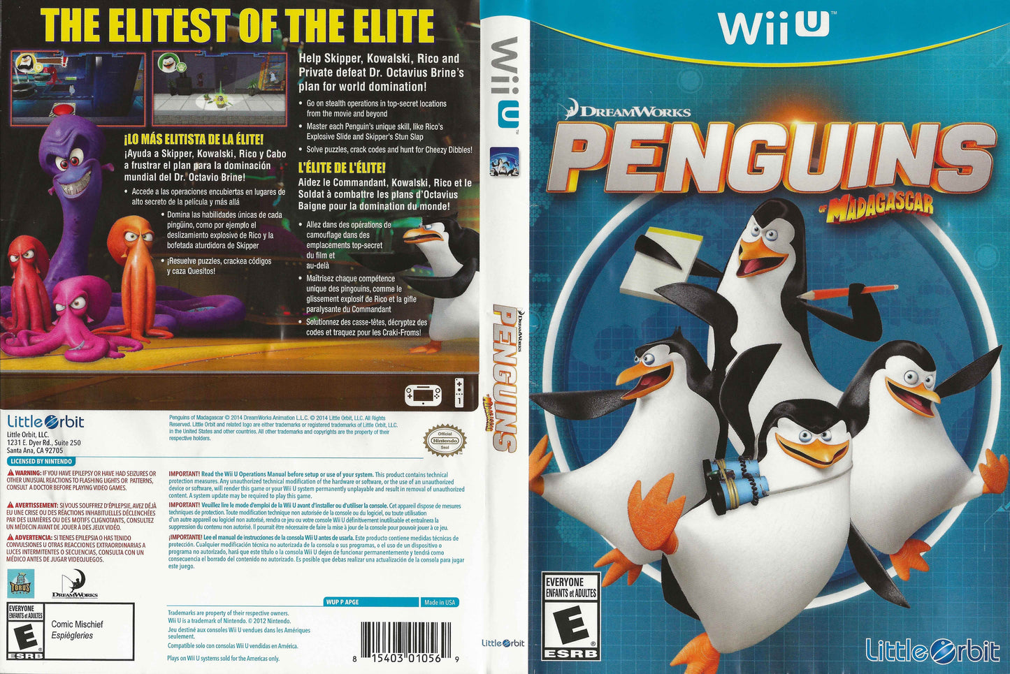 Penguins of Madagascar Cover Art - WOI Solutions