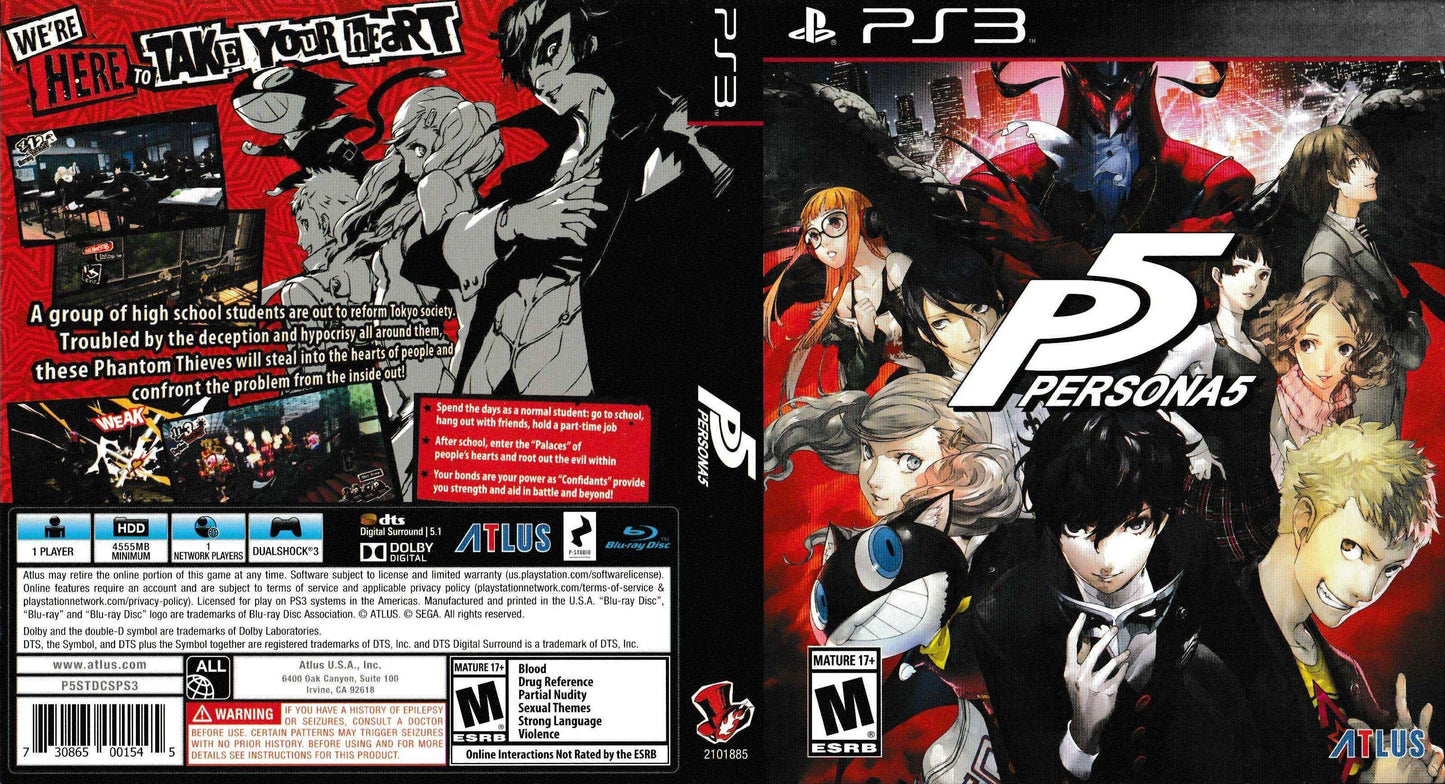 Persona 5 Cover Art - WOI Solutions