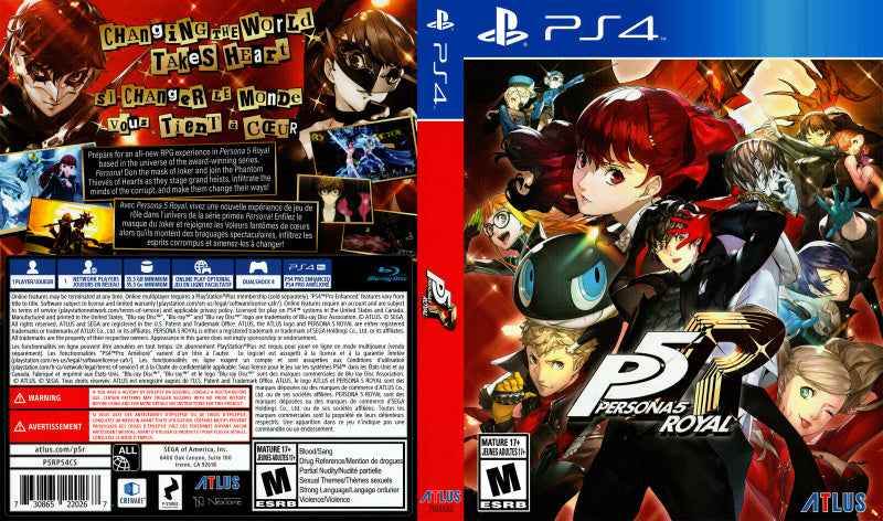 Persona 5 Royal Cover Art - WOI Solutions