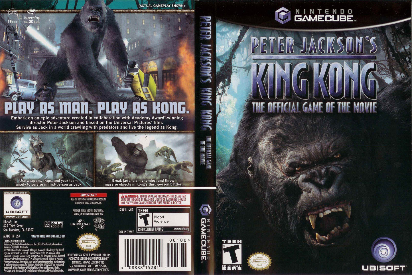 Peter Jackson's King Kong Cover Art - WOI Solutions