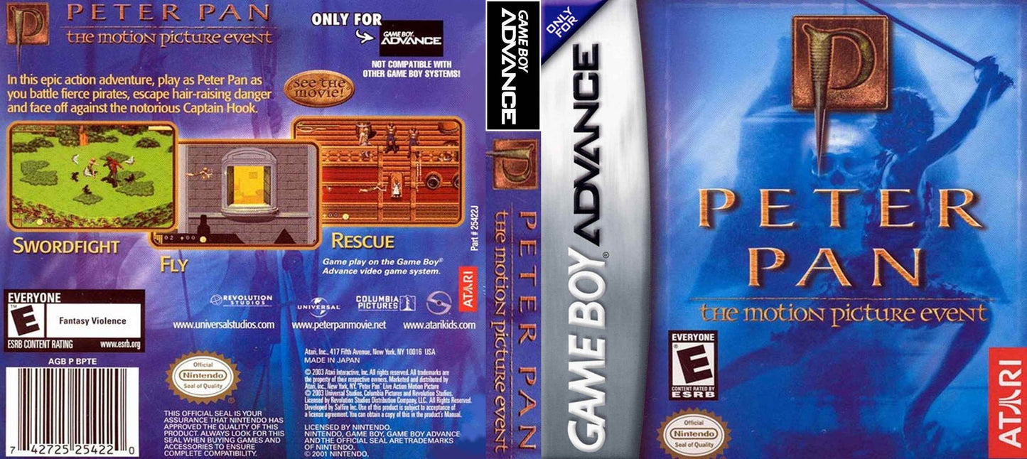 Peter Pan The Motion Picture Event Cover Art - WOI Solutions