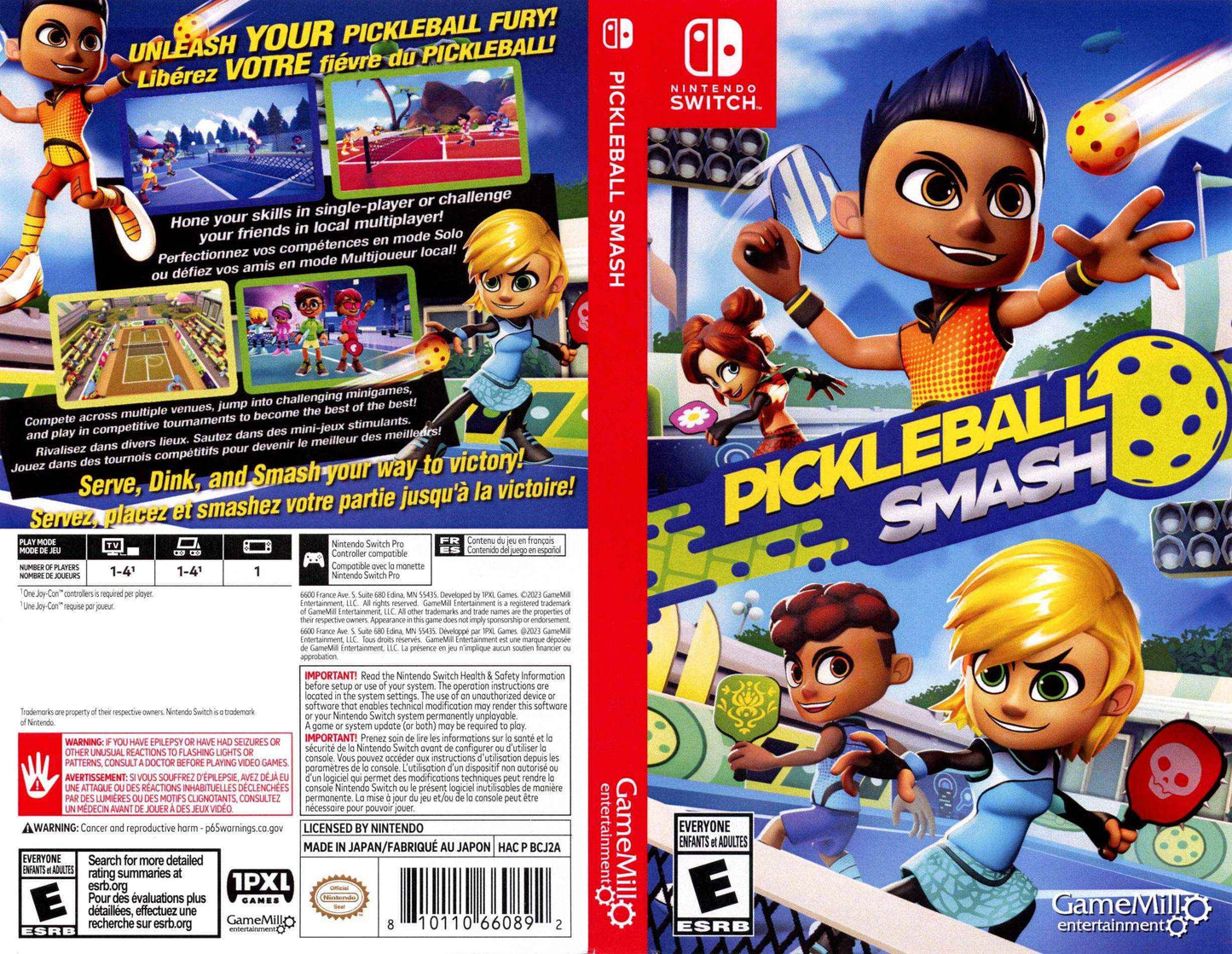 Pickleball Smash Cover Art - WOI Solutions