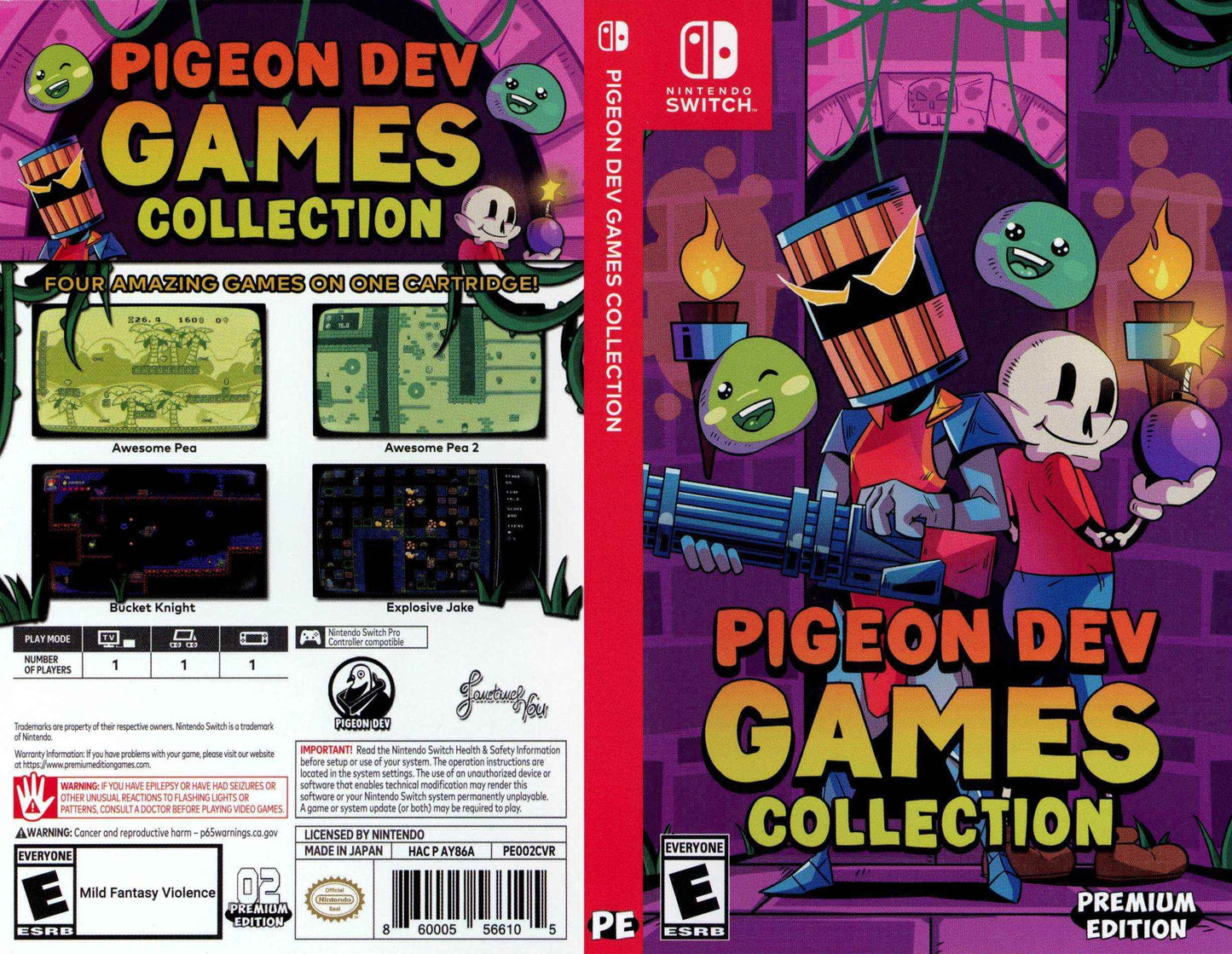 Pigeon Dev Games Collection Cover Art - WOI Solutions