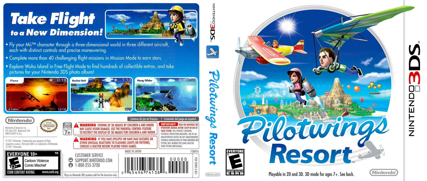Pilotwings Resort Cover Art - WOI Solutions