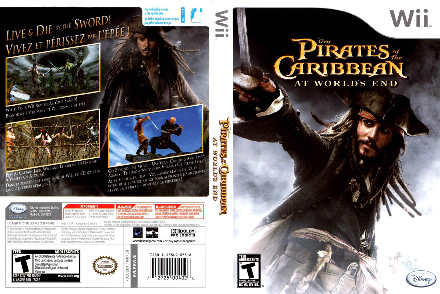 Pirates of the Caribbean At World's End Cover Art - WOI Solutions