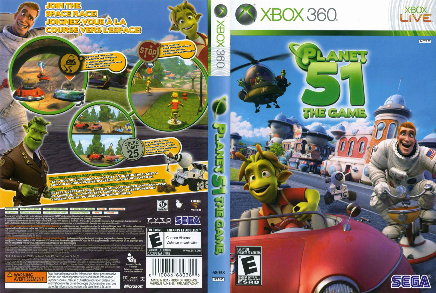 Planet 51 The Game Cover Art - WOI Solutions