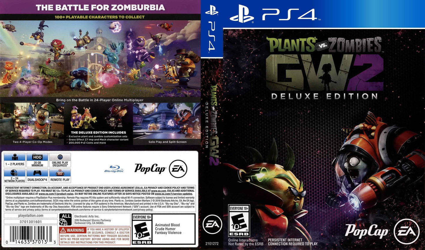 Plants vs. Zombies Garden Warfare 2 Cover Art - WOI Solutions