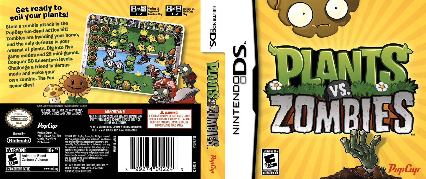 Plants vs. Zombies Cover Art - WOI Solutions