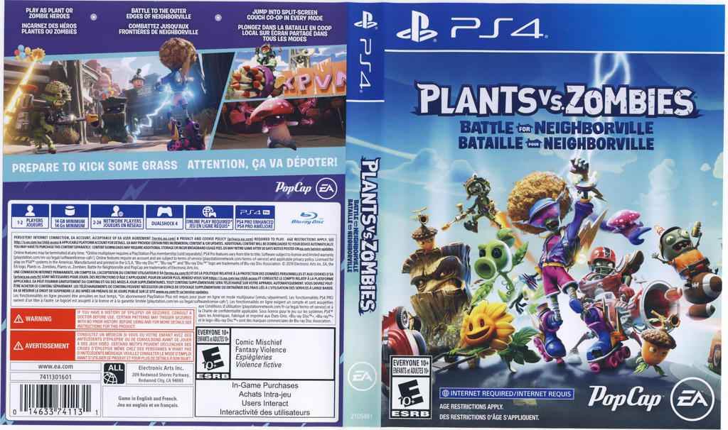 Plants vs Zombies the Battle for Neighbourville Cover Art - WOI Solutions