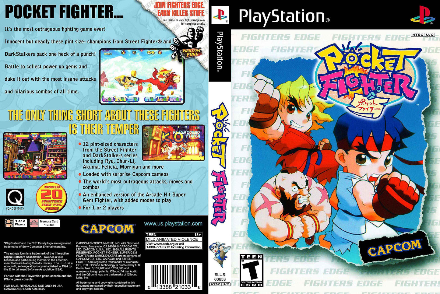 Pocket Fighter Cover Art - WOI Solutions
