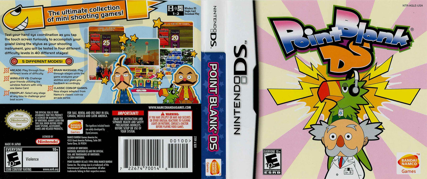 Point Blank DS Cover Art - WOI Solutions