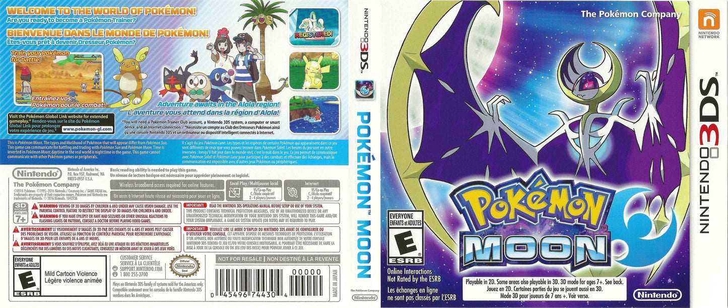 Pokémon Moon Cover Art - WOI Solutions