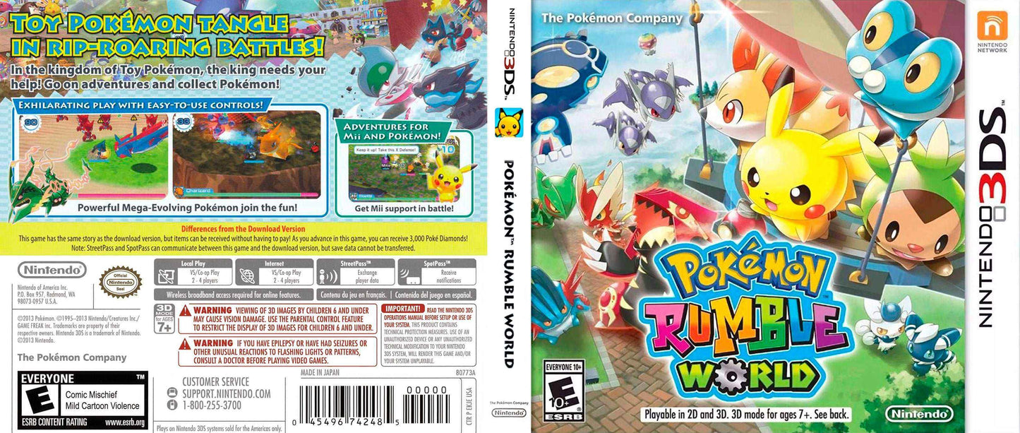 Pokémon Rumble World Cover Art - WOI Solutions