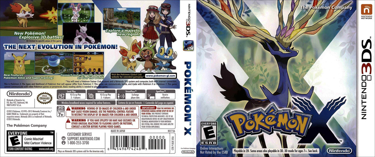 Pokémon X Cover Art - WOI Solutions