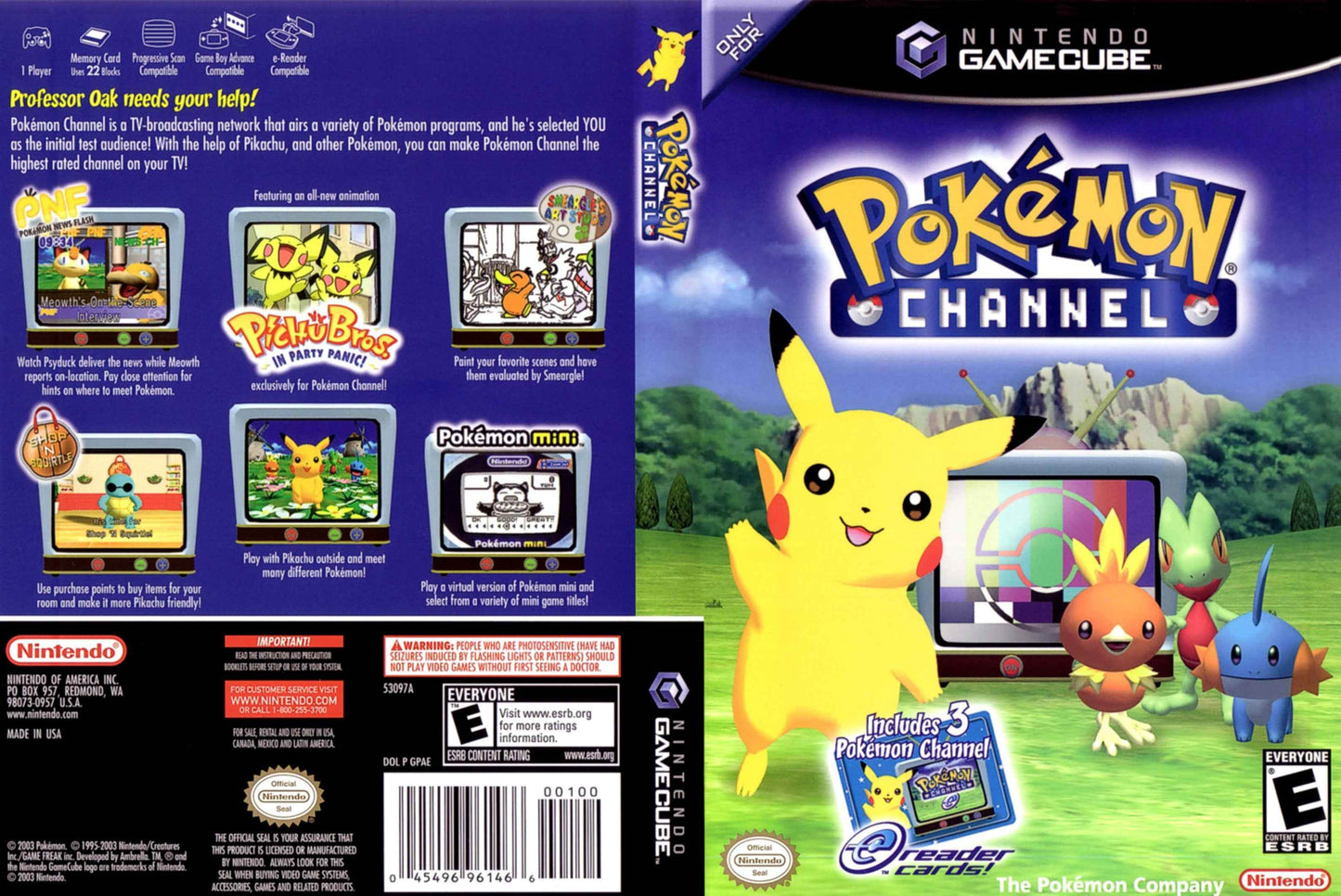 Pokémon Channel Cover Art - WOI Solutions