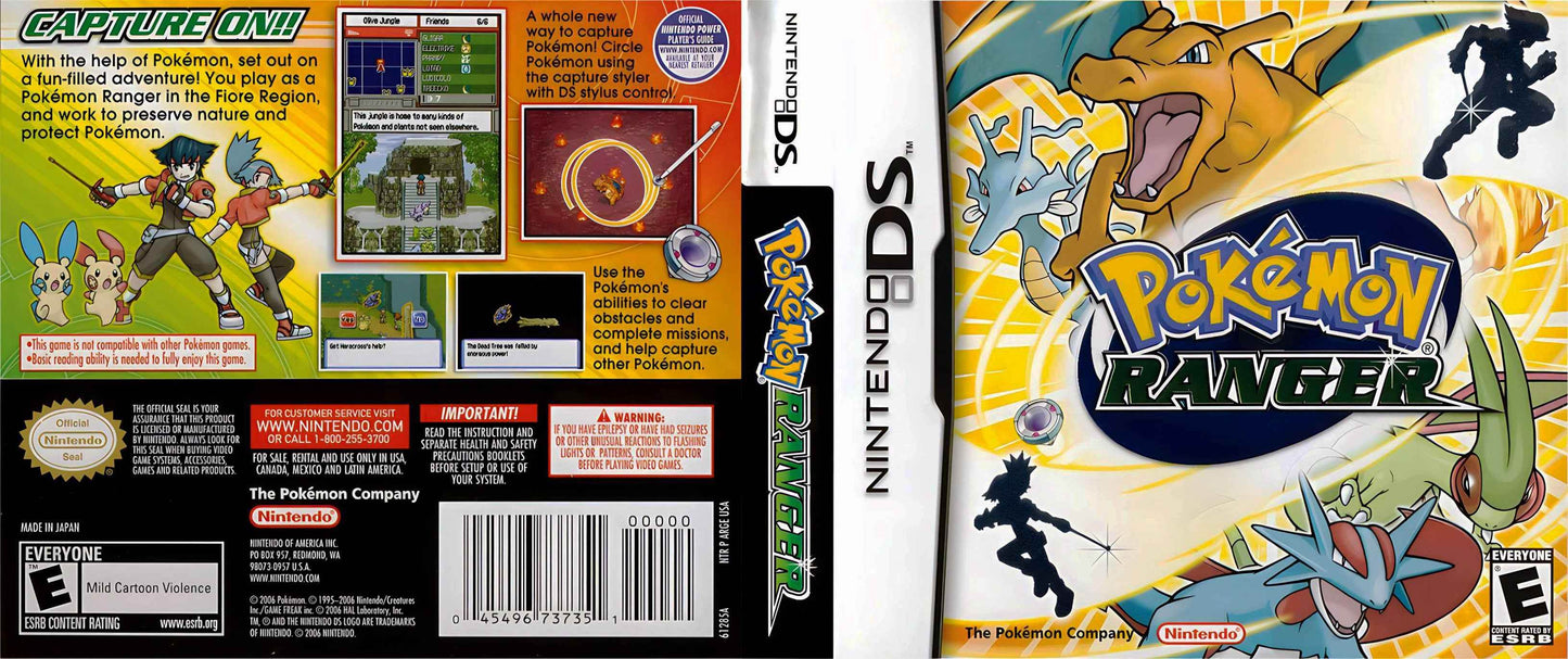 Pokémon Ranger Cover Art - WOI Solutions