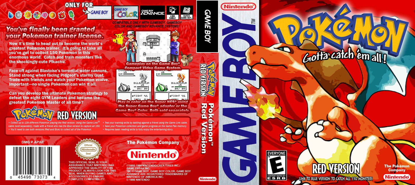 Pokemon Red Cover Art - WOI Solutions