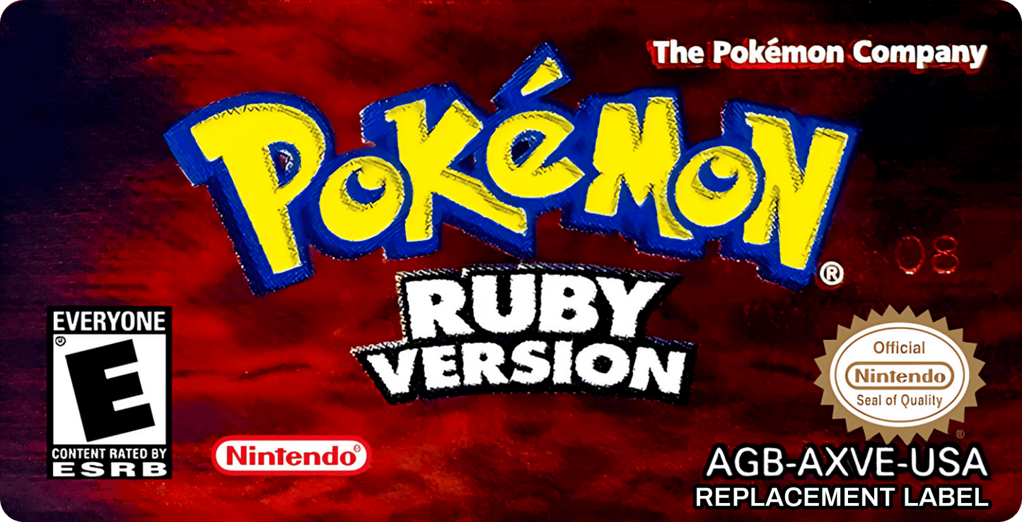 Pokemon Ruby Cover Art - WOI Solutions