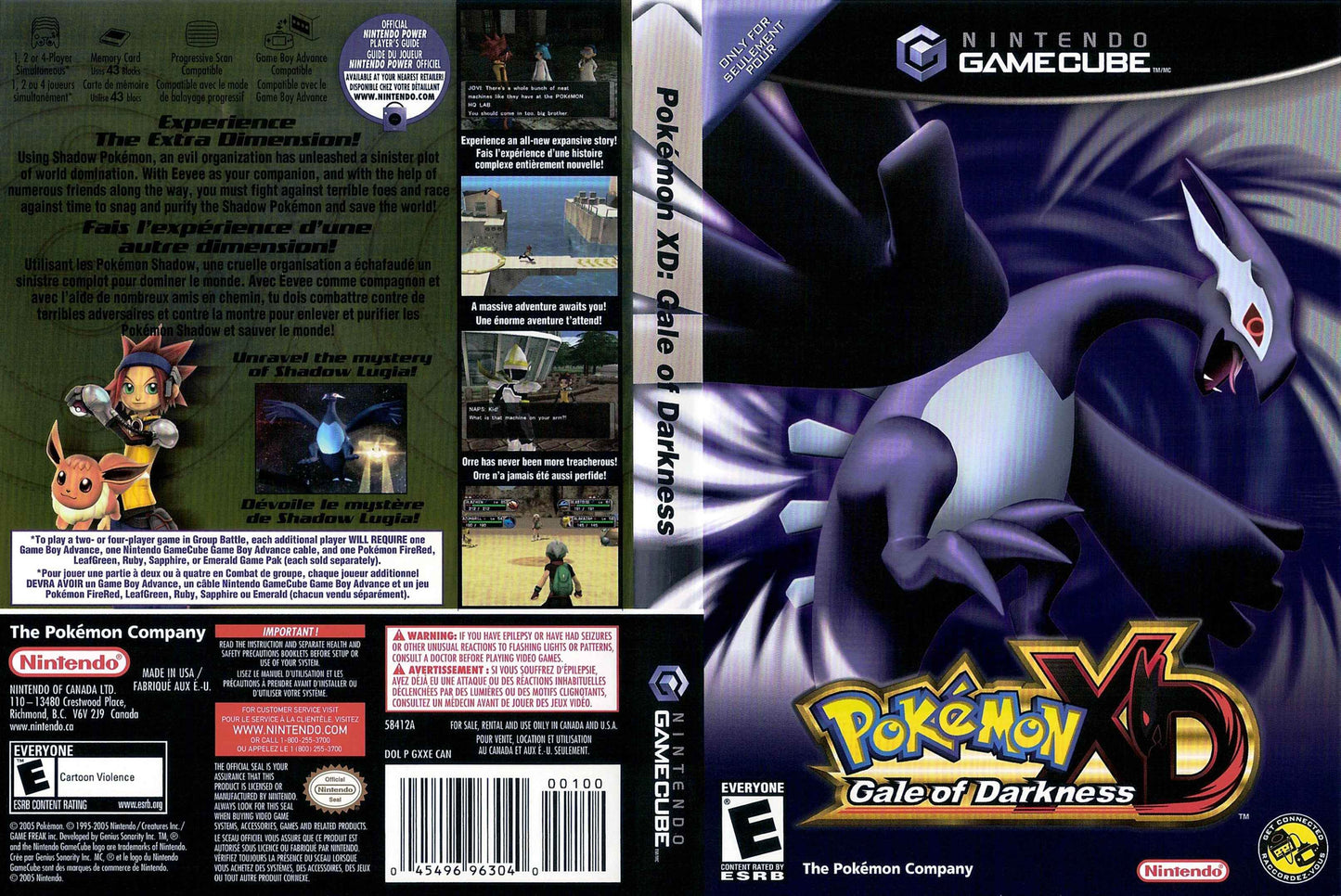 Pokémon XD Gale of Darkness Cover Art - WOI Solutions