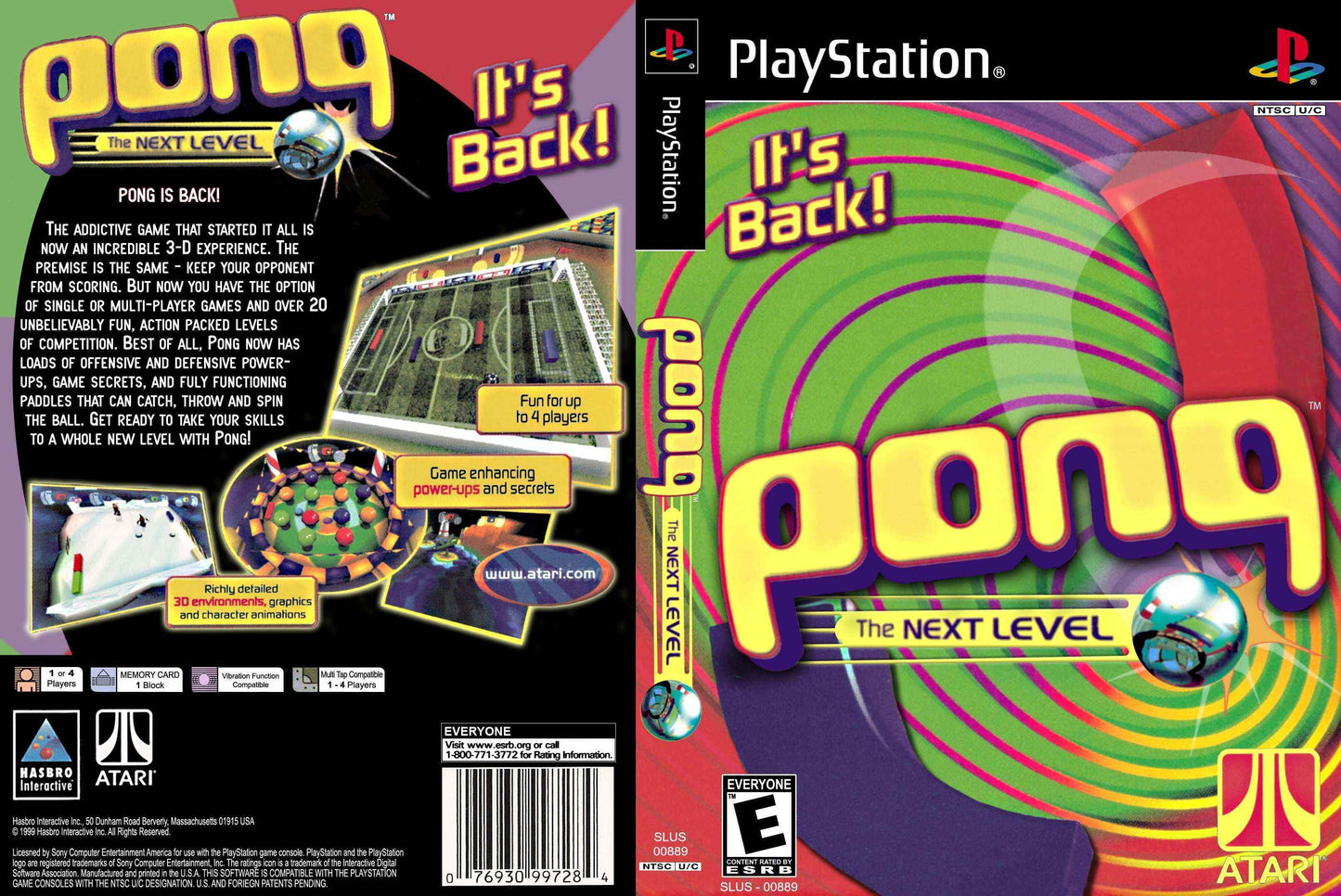 Pong The Next Level Cover Art - WOI Solutions