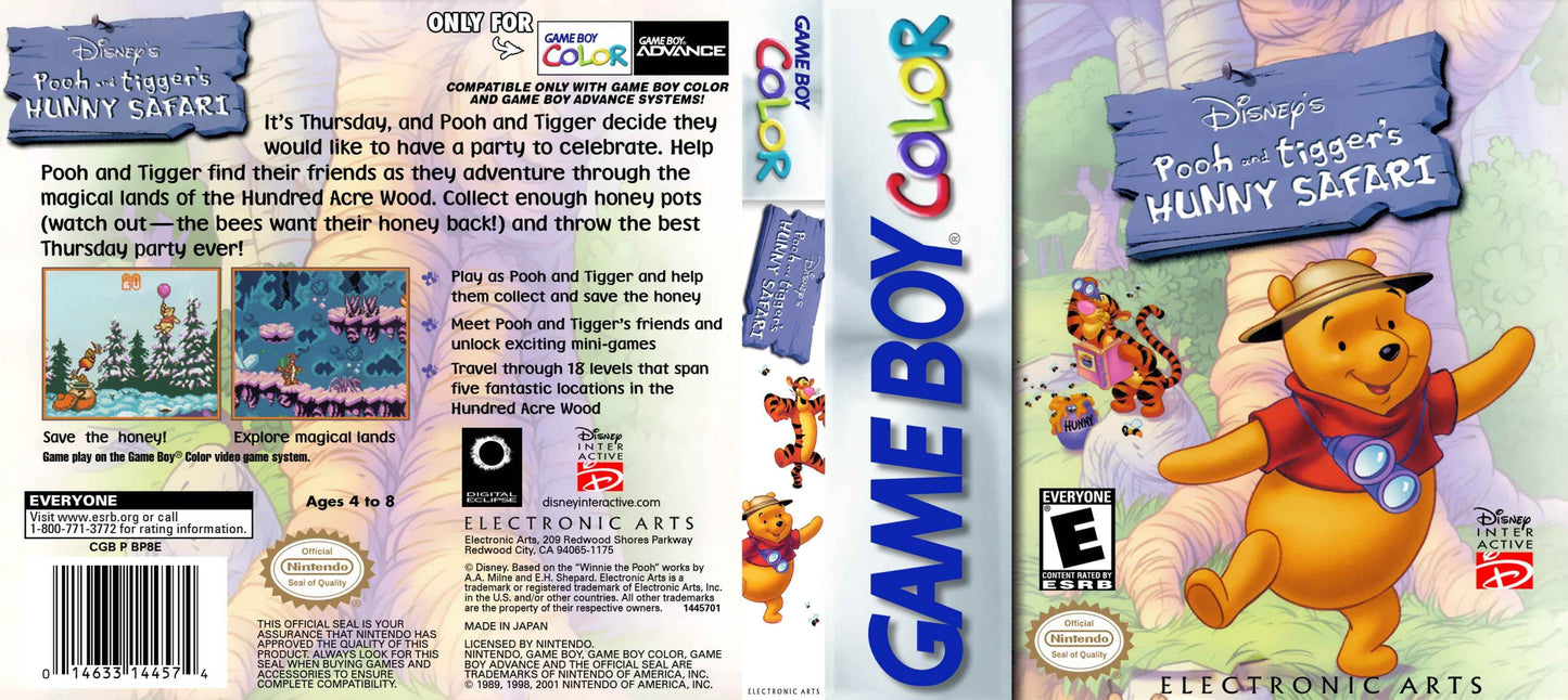 Pooh and Tigger's Hunny Safari Cover Art - WOI Solutions