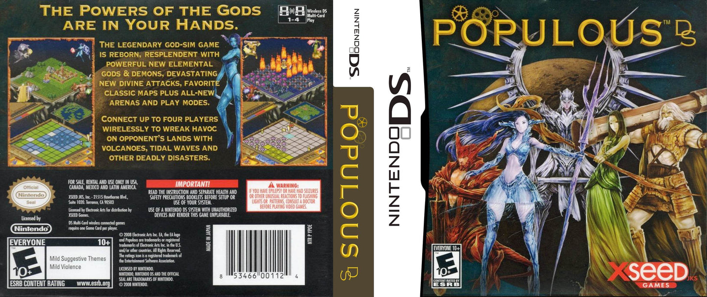 Populous DS Cover Art - WOI Solutions