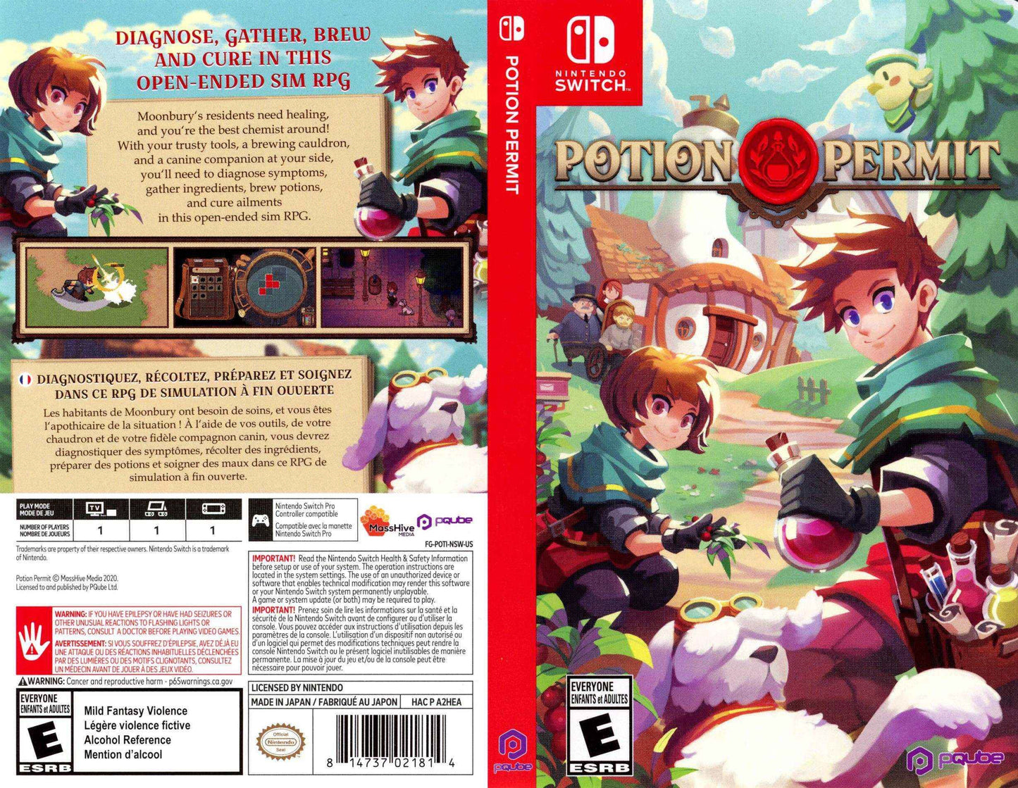 Potion Permit Cover Art - WOI Solutions