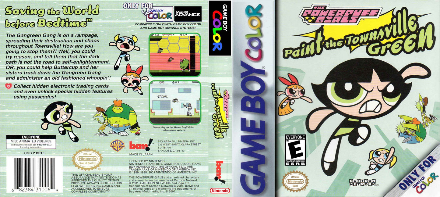 Powerpuff Girls Paint the Townsville Green Cover Art - WOI Solutions