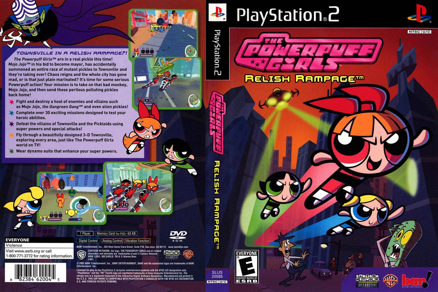 Powerpuff Girls Relish Rampage, The Cover Art - WOI Solutions