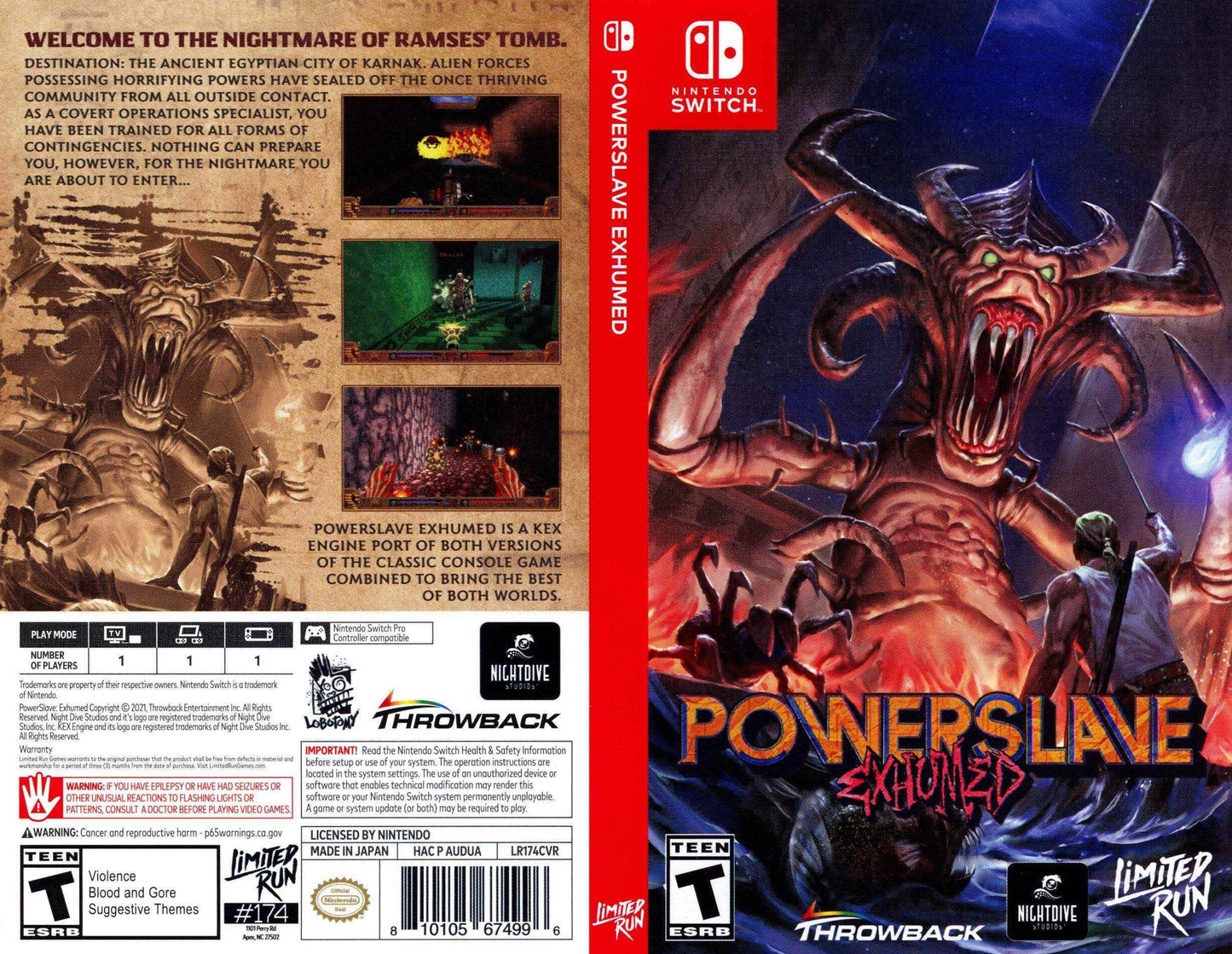 Powerslave Exhumed Cover Art - WOI Solutions