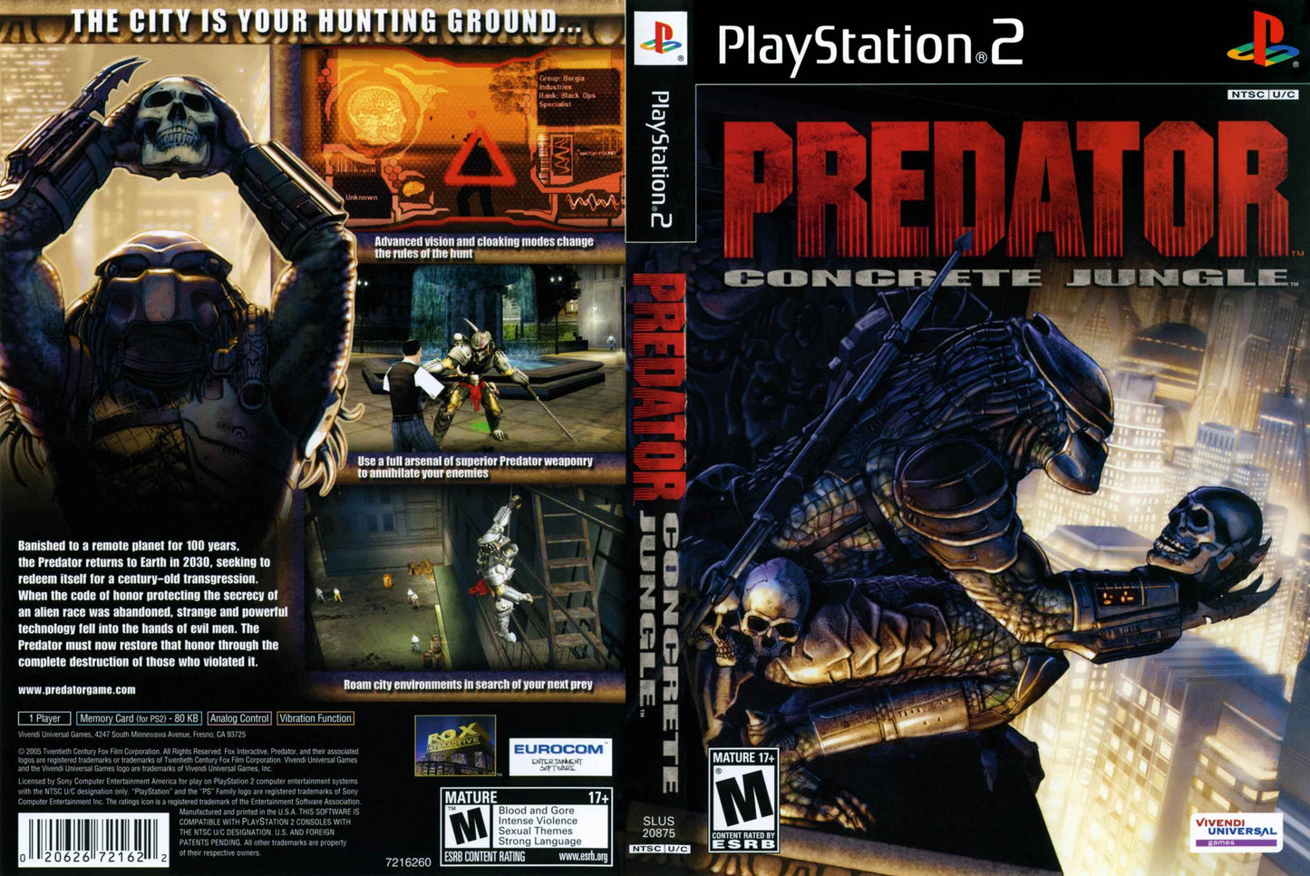 Predator Concrete Jungle Cover Art - WOI Solutions