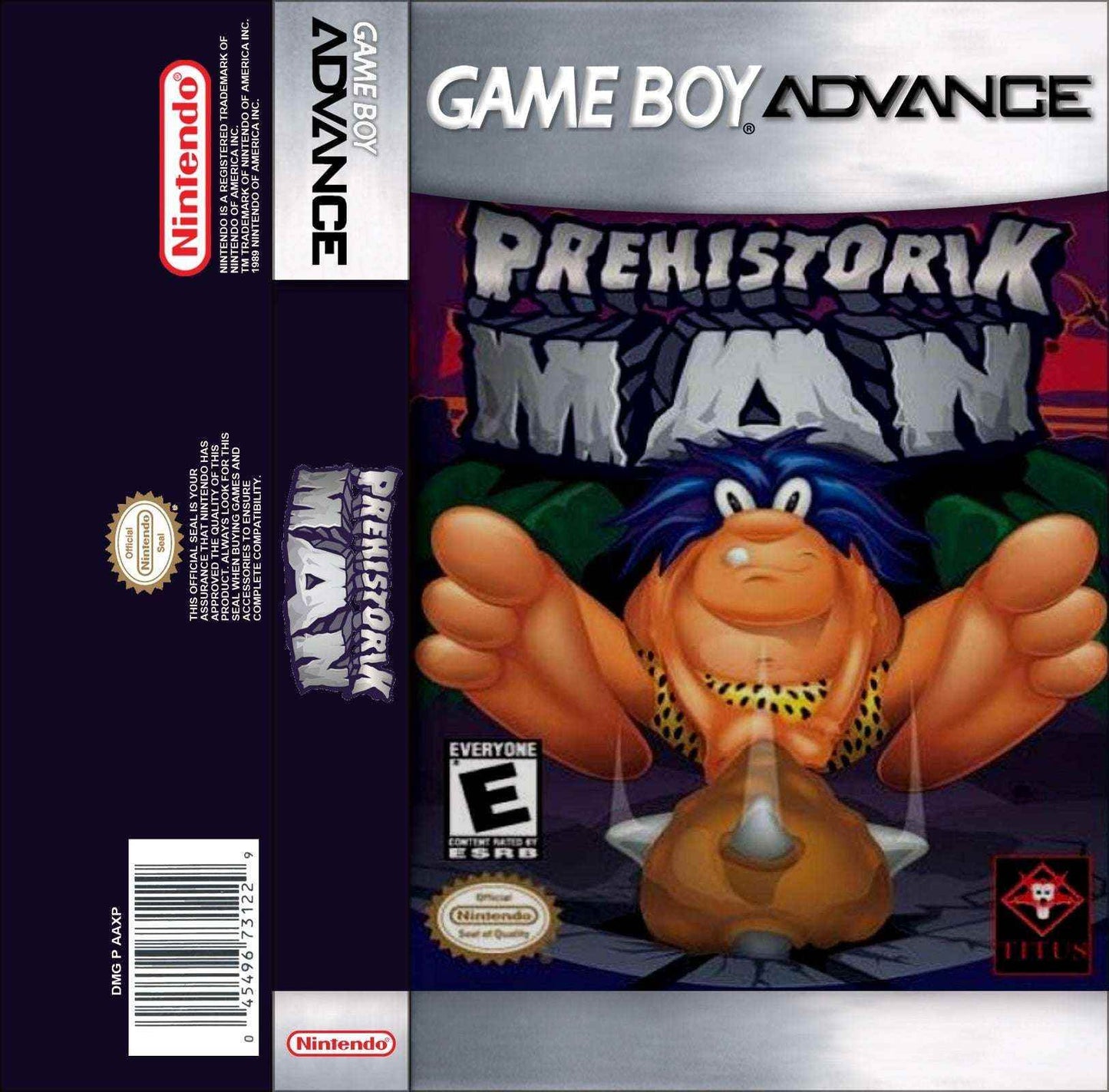 Prehistorik Man Cover Art - WOI Solutions