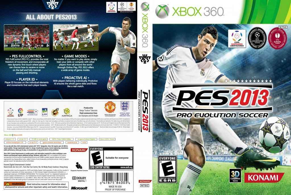 Pro Evolution Soccer 2013 Cover Art - WOI Solutions