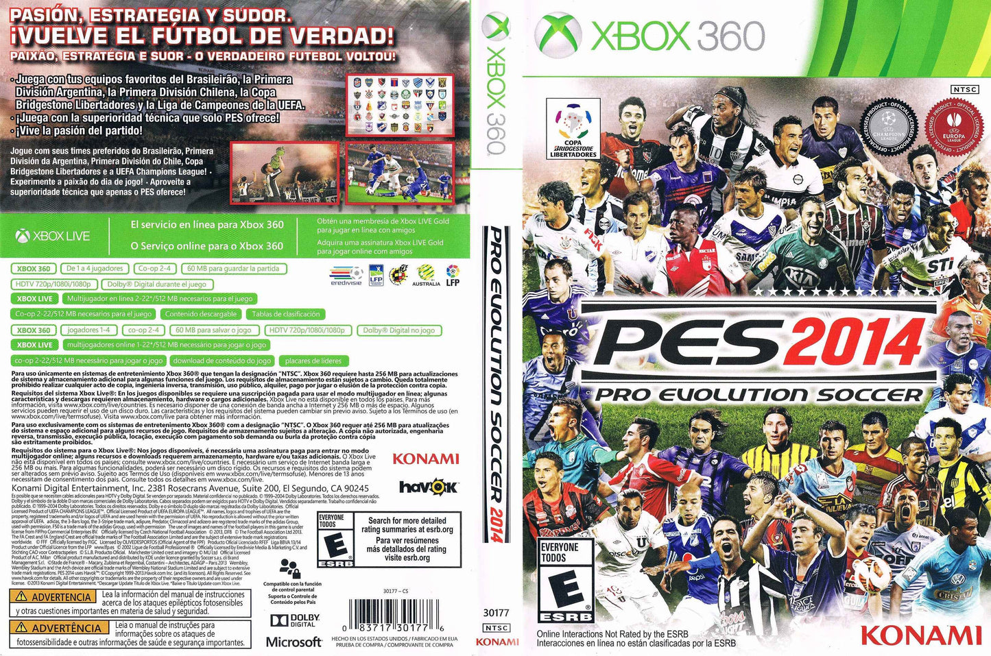 Pro Evolution Soccer 2014 Cover Art - WOI Solutions