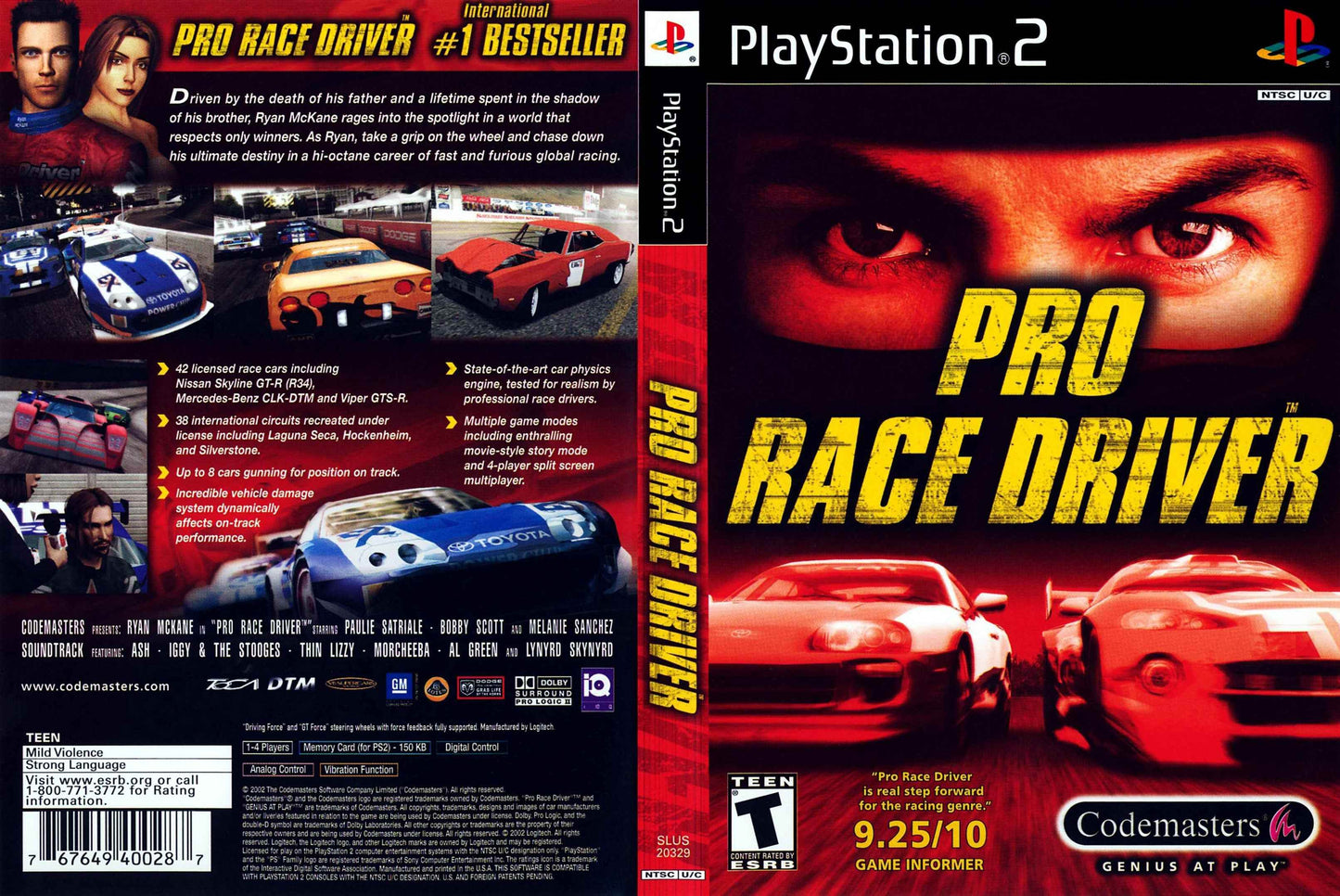Pro Race Driver Cover Art - WOI Solutions