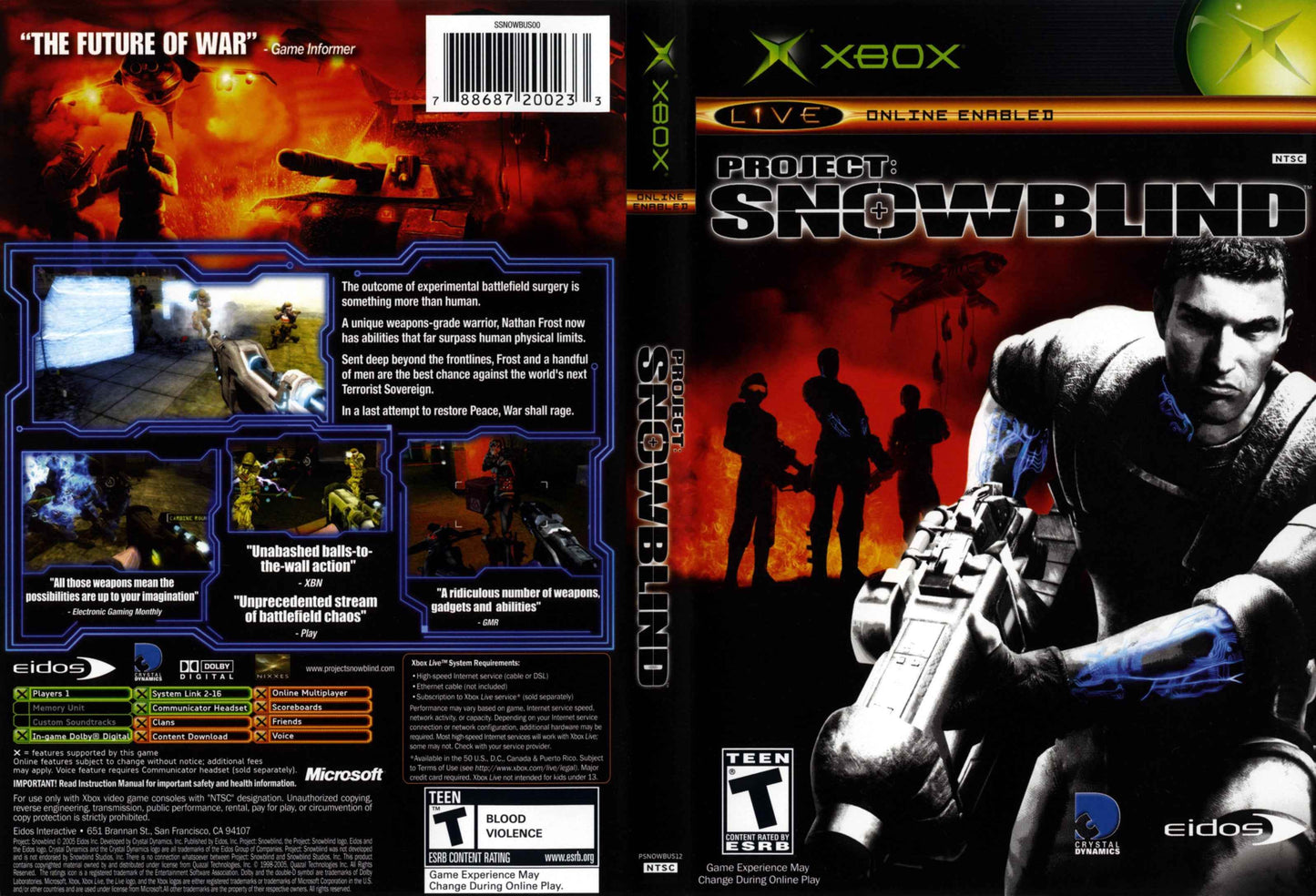 Project Snowblind Cover Art - WOI Solutions