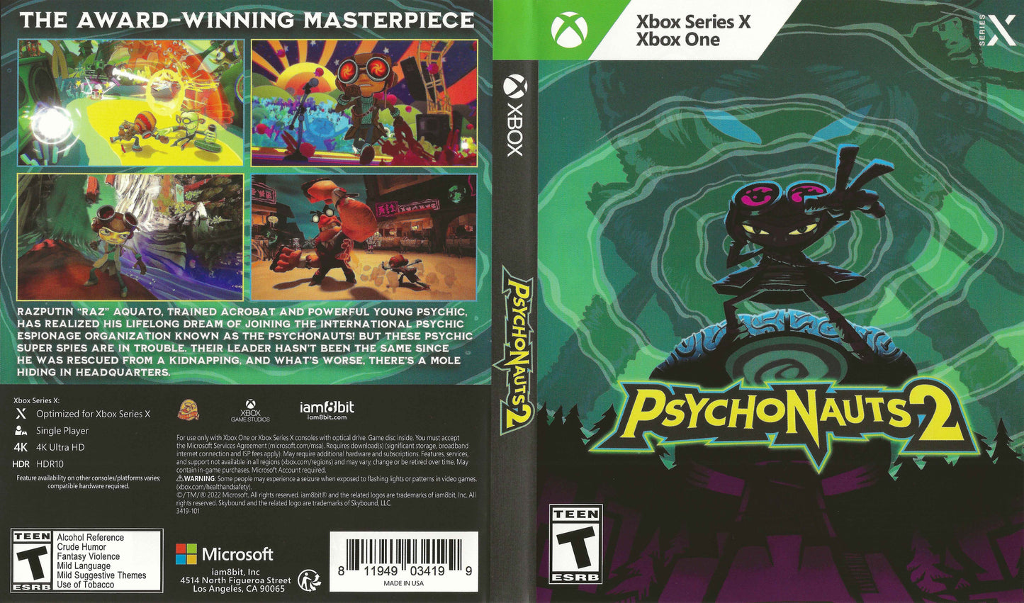 Psychonauts 2 Cover Art - WOI Solutions