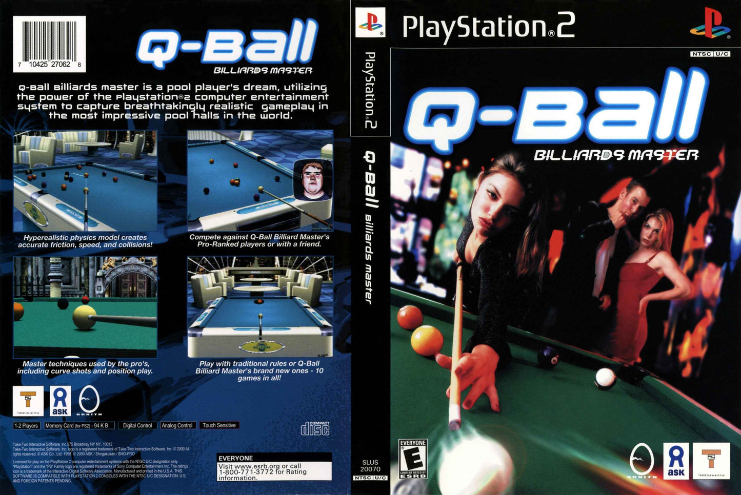 Q-Ball Billiards Master Cover Art - WOI Solutions