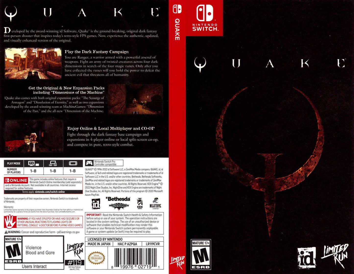 Quake Cover Art - WOI Solutions