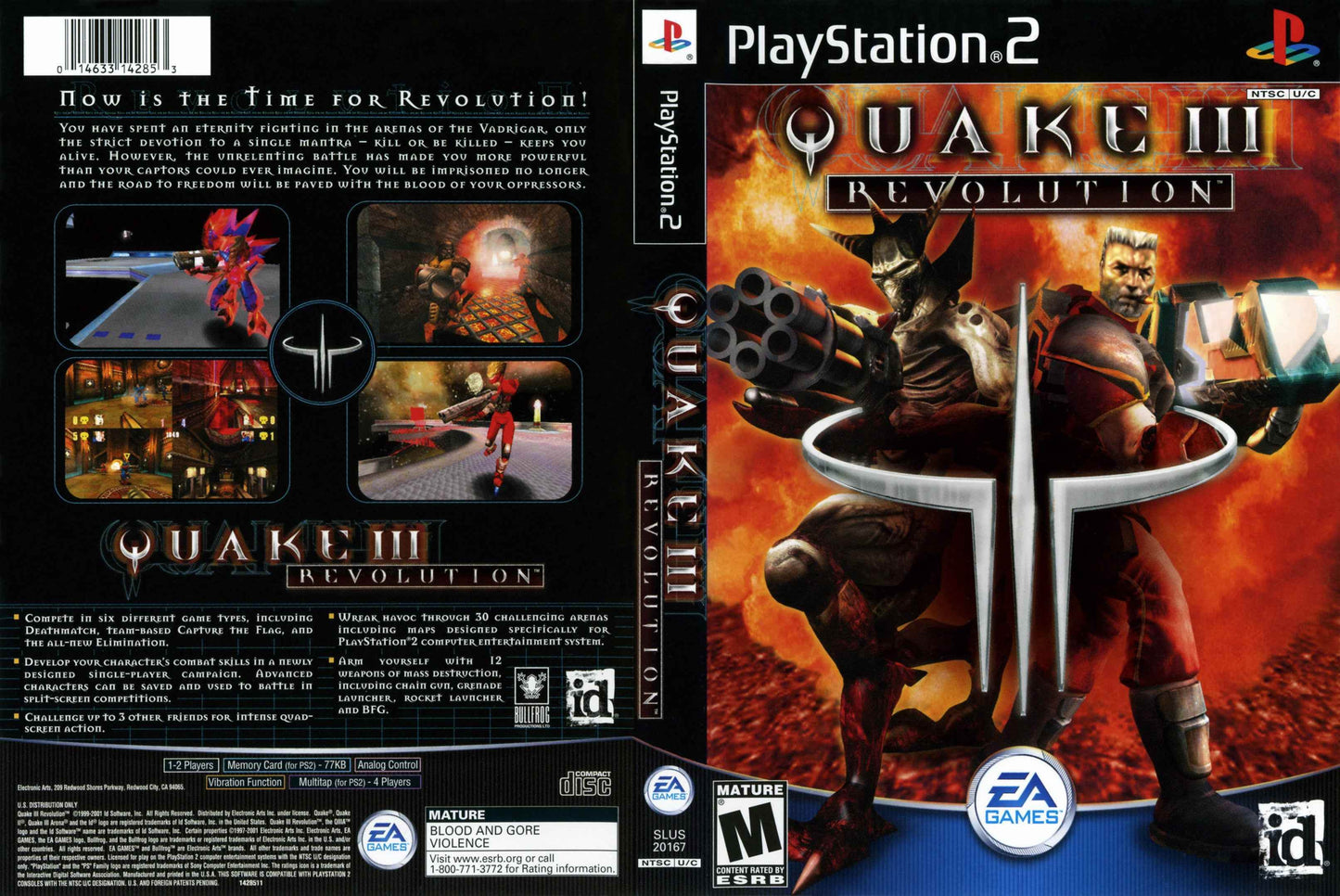 Quake III Revolution Cover Art - WOI Solutions