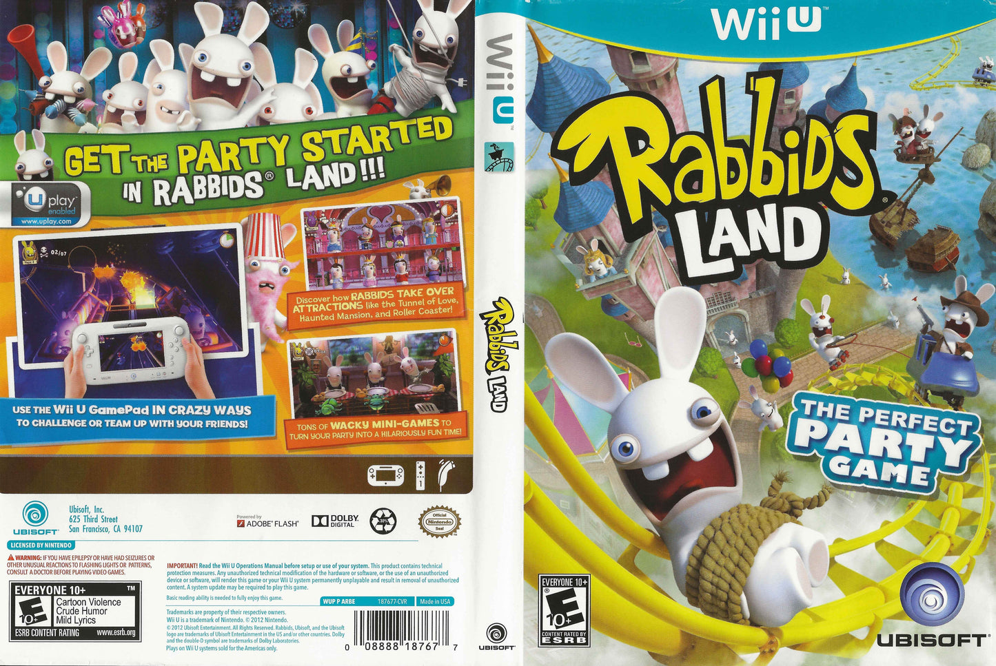 Rabbids Land Cover Art - WOI Solutions