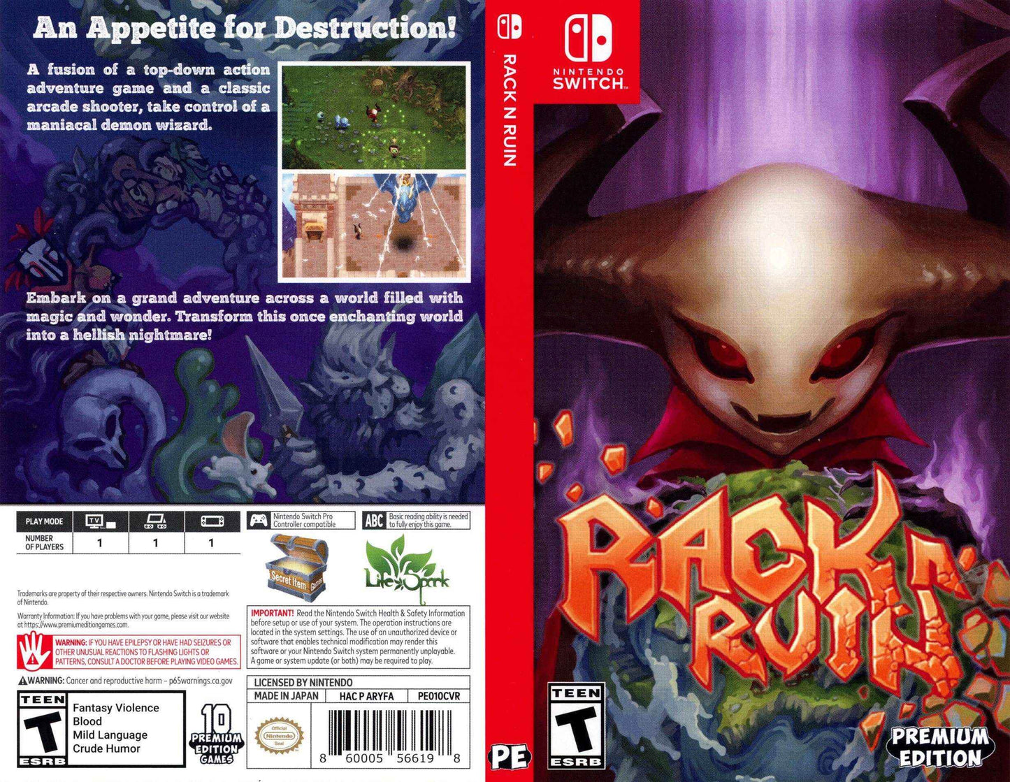 Rack N Ruin Cover Art - WOI Solutions