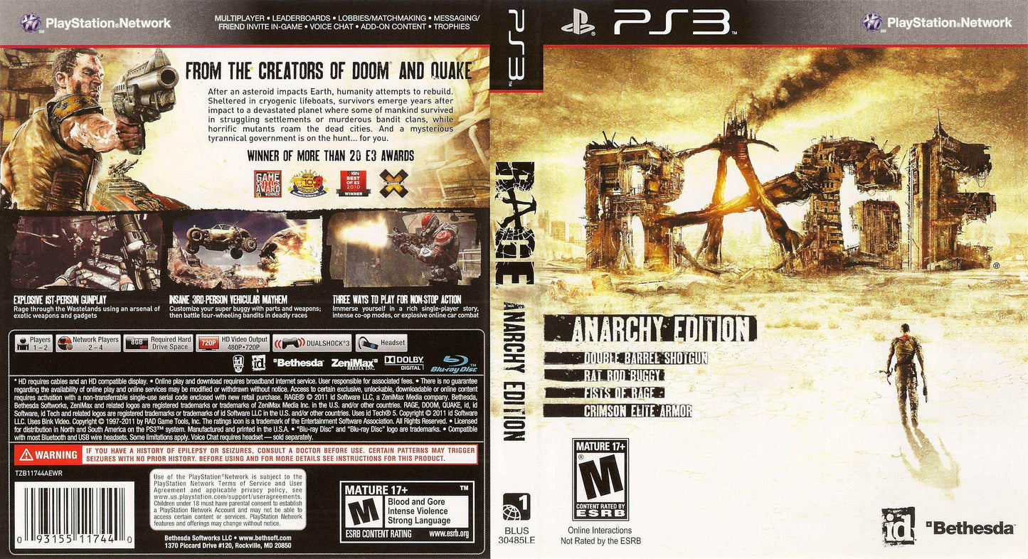 Rage Cover Art - WOI Solutions