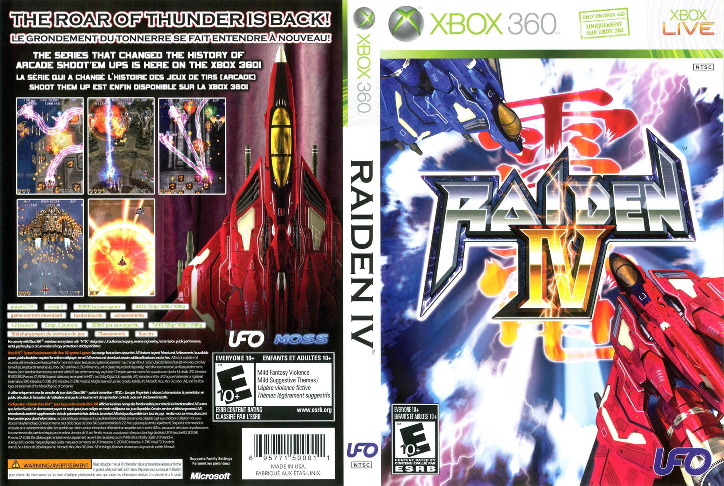 Raiden IV Cover Art - WOI Solutions