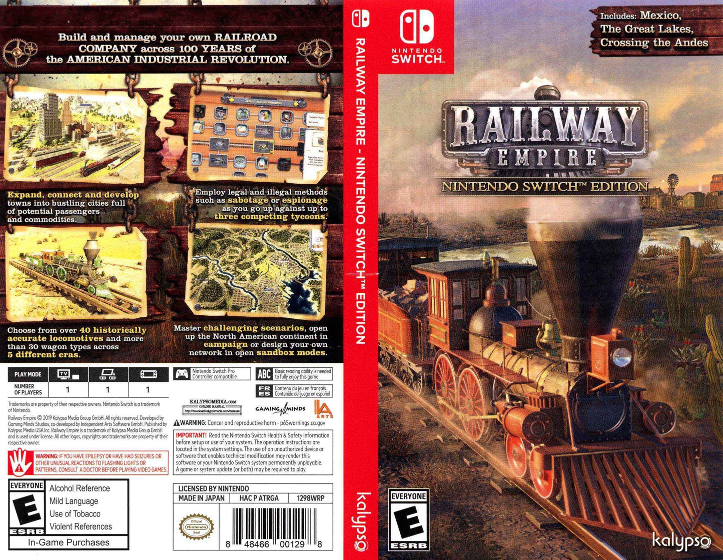 Railway Empire Cover Art - WOI Solutions