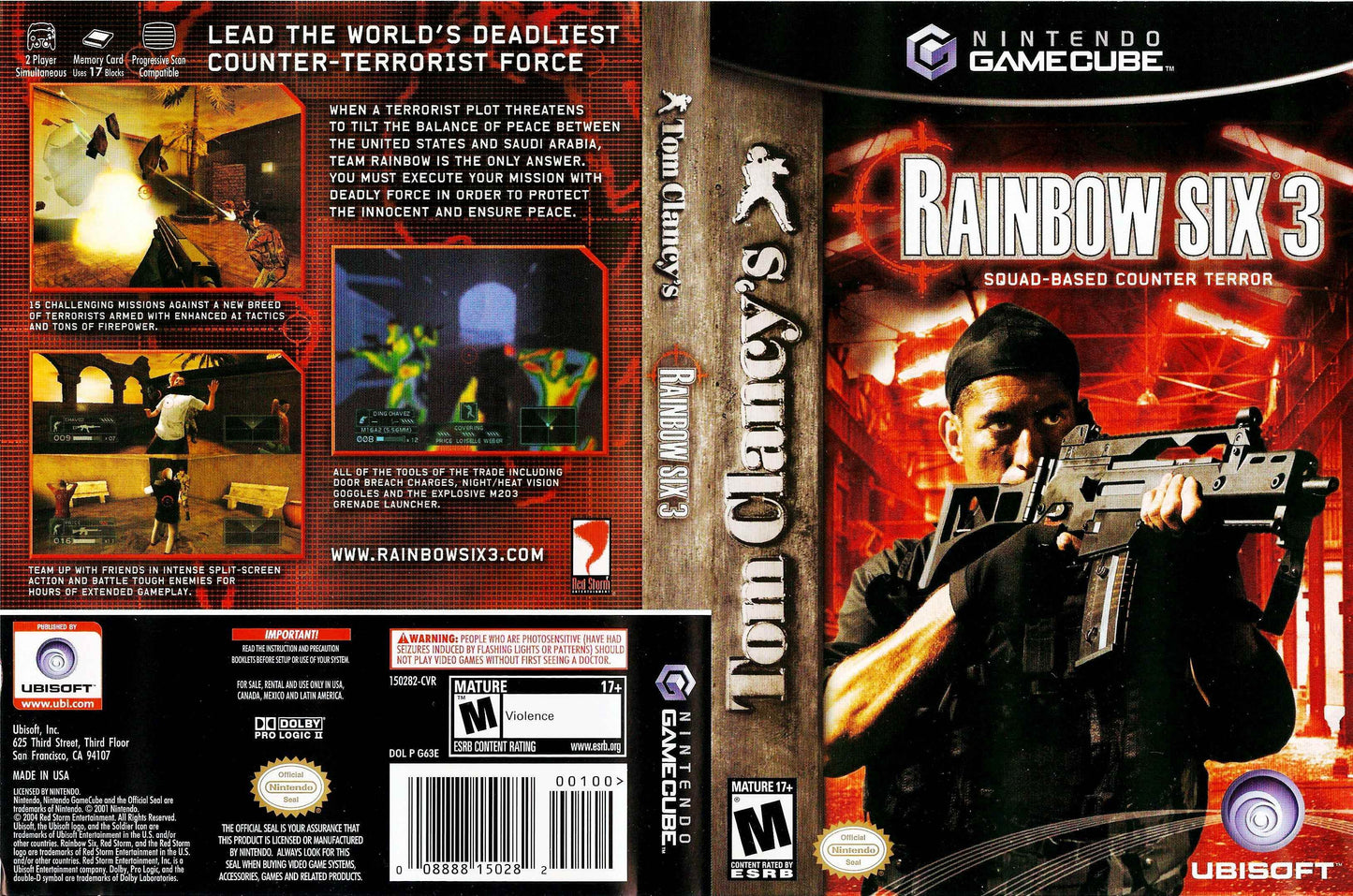Rainbow Six 3 Cover Art - WOI Solutions