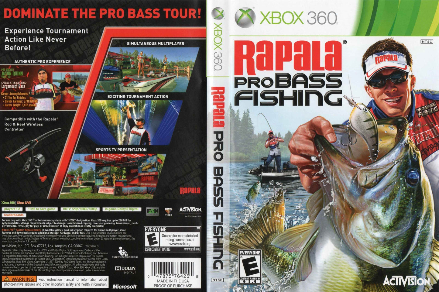 Rapala Pro Bass Fishing Cover Art - WOI Solutions